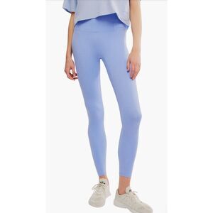 Free People Movement NWT Never Better Leggings Medium Blueberry Heather